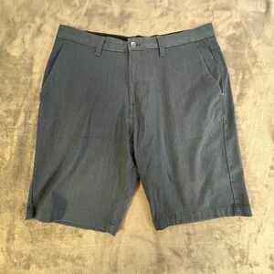 Volcom Shorts Mens 36 Blue Frickin Modern Stretch Chino Casual A09117V3
